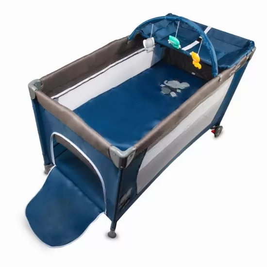 Patut bebe pliabil Coccolle Siesta Albastru Patut bebe pliabil Coccolle Siesta Albastru