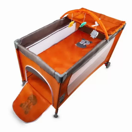 Patut bebe pliabil Coccolle Siesta Caramiziu Patut bebe pliabil Coccolle Siesta Caramiziu