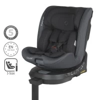 Scaun auto iSize 40-150 cm cu rotire 360 grade si sistem Isofix Coccolle Ario Anthracite