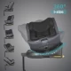 Scaun auto iSize 40-150 cm cu rotire 360 grade si sistem Isofix Coccolle Ario Anthracite