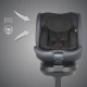 Scaun auto iSize 40-150 cm cu rotire 360 grade si sistem Isofix Coccolle Ario Anthracite