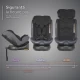 Scaun auto iSize 40-150 cm cu rotire 360 grade si sistem Isofix Coccolle Ario Anthracite