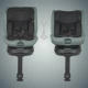 Scaun auto iSize 40-150 cm cu rotire 360 grade si sistem Isofix Coccolle Ario Forest Sage