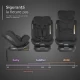 Scaun auto iSize 40-150 cm cu rotire 360 grade si sistem Isofix Coccolle Ario Midnight Black