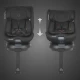 Scaun auto iSize 40-150 cm cu rotire 360 grade si sistem Isofix Coccolle Ario Midnight Black
