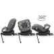 Scaun auto iSize 40-150 cm Coccolle Sidra Diamond Black Scaun auto iSize 40-150 cm Coccolle Sidra Diamond Black