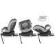 Scaun auto iSize 40-150 cm Coccolle Sidra Moonlit Grey Scaun auto iSize 40-150 cm Coccolle Sidra Moonlit Grey