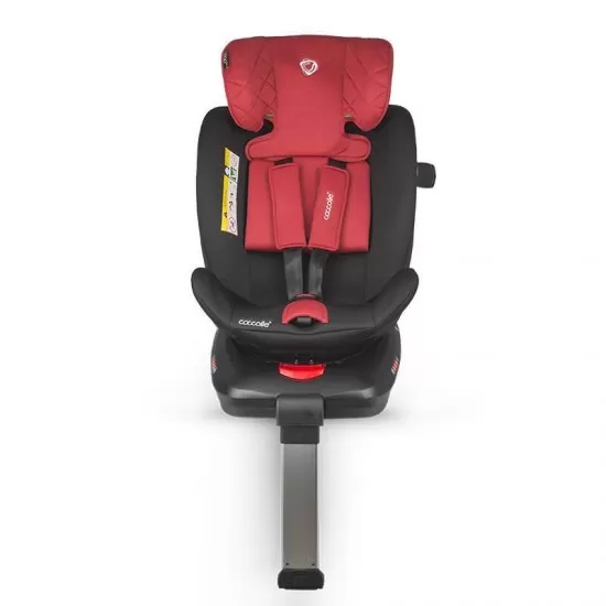 Scaun auto iSize 40-150 cm Coccolle Vigo Poppy Red Scaun auto iSize 40-150 cm Coccolle Vigo Poppy Red