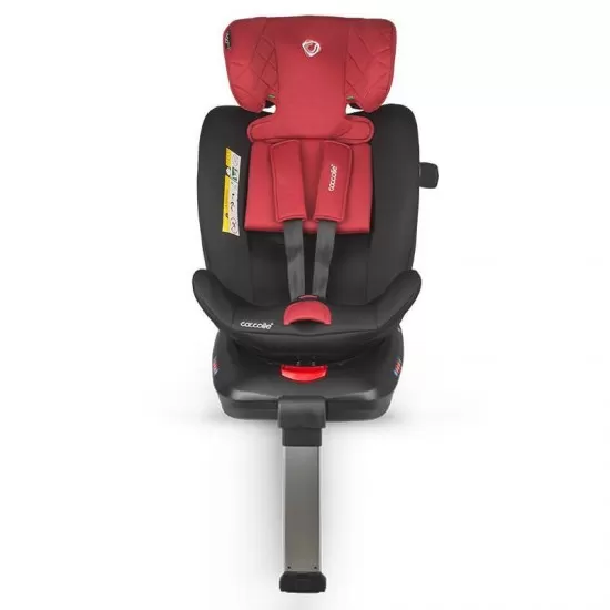 Scaun auto iSize 40-150 cm Coccolle Vigo Poppy Red Scaun auto iSize 40-150 cm Coccolle Vigo Poppy Red