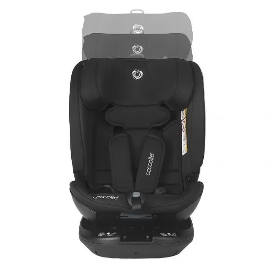 Scaun auto rotativ iSize Coccolle Velsa Jet Black Scaun auto rotativ iSize Coccolle Velsa Jet Black
