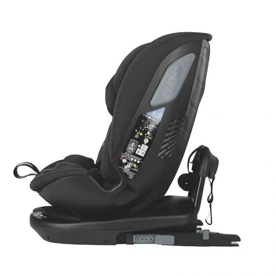 Scaun auto rotativ iSize Coccolle Velsa Jet Black Scaun auto rotativ iSize Coccolle Velsa Jet Black