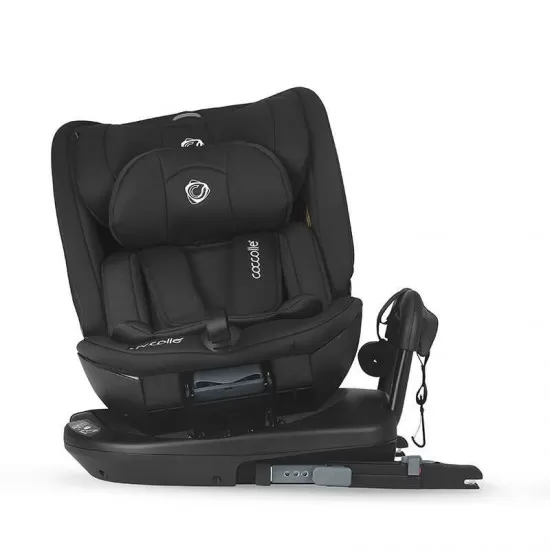 Scaun auto rotativ iSize Coccolle Velsa Jet Black Scaun auto rotativ iSize Coccolle Velsa Jet Black