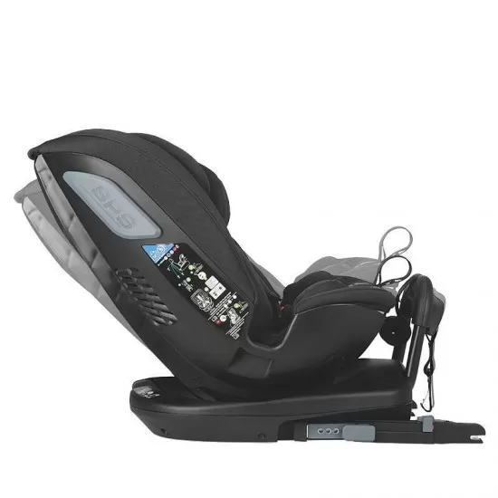 Scaun auto rotativ iSize Coccolle Velsa Jet Black Scaun auto rotativ iSize Coccolle Velsa Jet Black