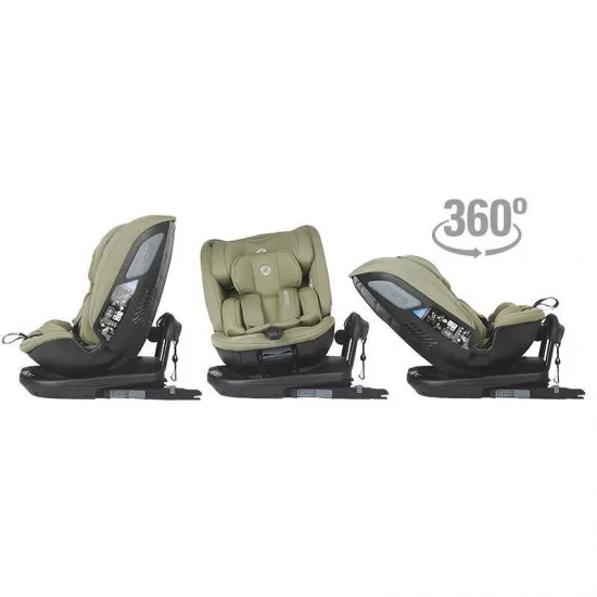 Scaun auto rotativ iSize Coccolle Velsa Moss Green Scaun auto rotativ iSize Coccolle Velsa Moss Green