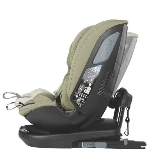 Scaun auto rotativ iSize Coccolle Velsa Moss Green Scaun auto rotativ iSize Coccolle Velsa Moss Green
