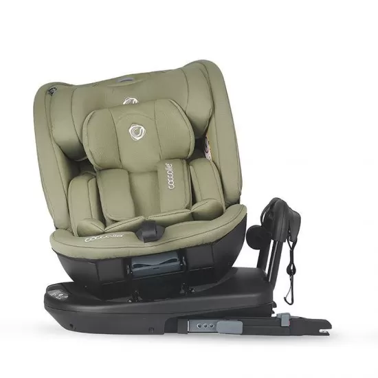 Scaun auto rotativ iSize Coccolle Velsa Moss Green Scaun auto rotativ iSize Coccolle Velsa Moss Green