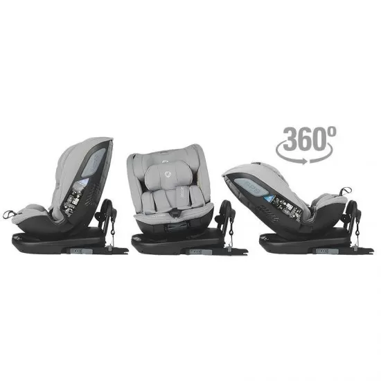 Scaun auto rotativ iSize Coccolle Velsa Neutral Grey Scaun auto rotativ iSize Coccolle Velsa Neutral Grey