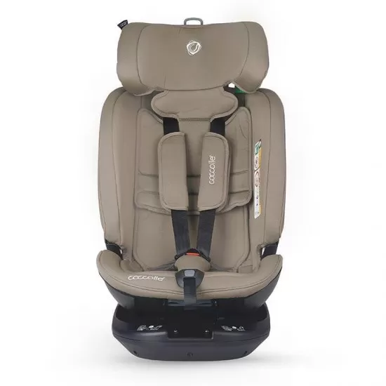 Scaun auto rotativ iSize Coccolle Velsa Taupe Brown Scaun auto rotativ iSize Coccolle Velsa Taupe Brown
