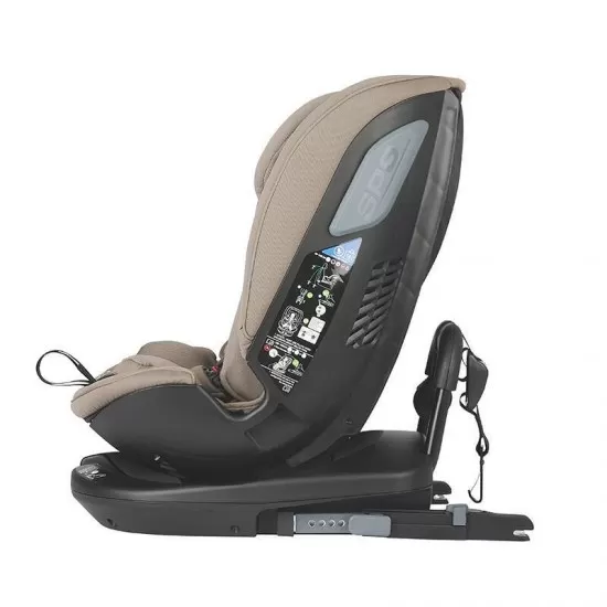 Scaun auto rotativ iSize Coccolle Velsa Taupe Brown Scaun auto rotativ iSize Coccolle Velsa Taupe Brown
