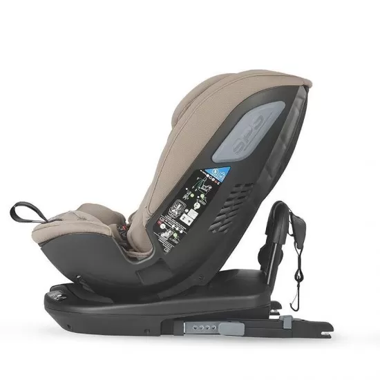 Scaun auto rotativ iSize Coccolle Velsa Taupe Brown Scaun auto rotativ iSize Coccolle Velsa Taupe Brown