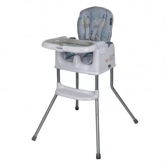 Scaun de servit masa multifunctional Coccolle Ziti Grey Stars
