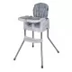 Scaun de servit masa multifunctional Coccolle Ziti Grey Stars