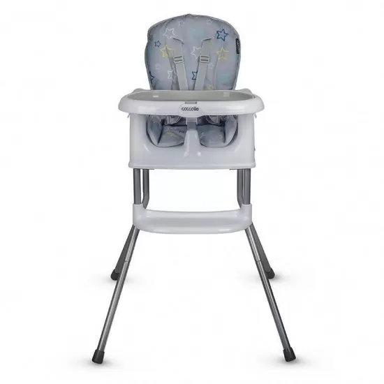Scaun de servit masa multifunctional Coccolle Ziti Grey Stars