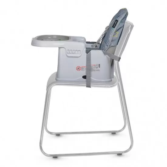 Scaun de servit masa multifunctional Coccolle Ziti Grey Stars