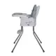 Scaun de servit masa multifunctional Coccolle Ziti Grey Stars
