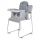 Scaun de servit masa multifunctional Coccolle Ziti Grey Stars