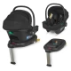 Scoica auto iSize Coccolle Knox Black + Baza isofix iSize Coccolle