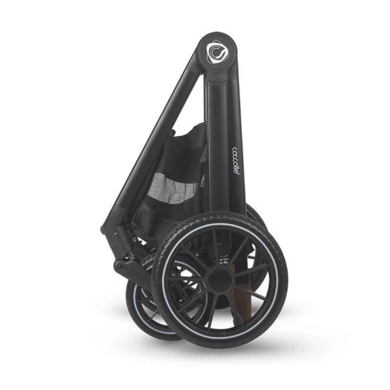 Sistem modular 3 in 1 Coccolle Aspen Jet Black + Scoica auto iSize Coccolle Knox Black