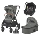Sistem modular 3 in 1 Coccolle Aspen Moss Green + Scoica auto Coccolle Knox Anthracite Sistem modular 3 in 1 Coccolle Aspen Moss Green + Scoica auto Coccolle Knox Anthracite
