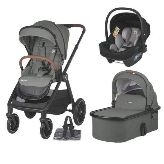 Sistem modular 3 in 1 Coccolle Aspen Moss Green + Scoica auto Coccolle Knox Greystone Sistem modular 3 in 1 Coccolle Aspen Moss Green + Scoica auto Coccolle Knox Greystone