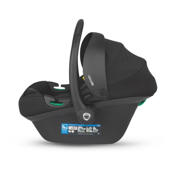 Sistem modular 3 in 1 Coccolle Aspen Moss Green + Scoica auto iSize Coccolle Knox Black