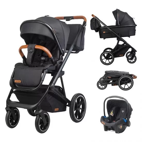 Sistem modular 3 in 1 Coccolle Nessia Diamond Black Sistem modular 3 in 1 Coccolle Nessia Diamond Black