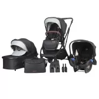 Sistem modular 3 in 1 Coccolle Silene Diamond Black