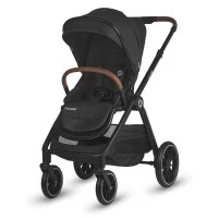 Sistem modular 4 in 1 Coccolle Aspen Jet Black cu Scoica auto iSize Coccolle Knox Black si Baza isofix iSize Coccolle Knox