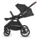 Sistem modular 4 in 1 Coccolle Aspen Jet Black cu Scoica auto iSize Coccolle Knox Black si Baza isofix iSize Coccolle Knox