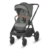 Sistem modular 4 in 1 Coccolle Aspen Moss Green cu Scoica auto iSize Coccolle Knox Black si Baza isofix iSize Coccolle Knox