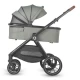 Sistem modular 4 in 1 Coccolle Aspen Moss Green cu Scoica auto iSize Coccolle Knox Black si Baza isofix iSize Coccolle Knox