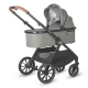 Sistem modular 4 in 1 Coccolle Aspen Moss Green cu Scoica auto iSize Coccolle Knox Black si Baza isofix iSize Coccolle Knox