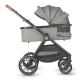 Sistem modular 4 in 1 Coccolle Aspen Moss Green cu Scoica auto iSize Coccolle Knox Black si Baza isofix iSize Coccolle Knox