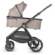 Sistem modular 4 in 1 Coccolle Aspen Sand Beige cu Scoica auto iSize Coccolle Knox Black si Baza isofix iSize Coccolle Knox
