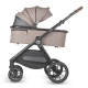 Sistem modular 4 in 1 Coccolle Aspen Sand Beige cu Scoica auto iSize Coccolle Knox Black si Baza isofix iSize Coccolle Knox
