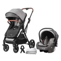 Sistem transformabil 3 in 1 Coccolle Amani Anthracite