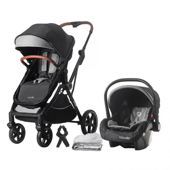 Sistem transformabil 3 in 1 Coccolle Amani Diamond Black Sistem transformabil 3 in 1 Coccolle Amani Diamond Black
