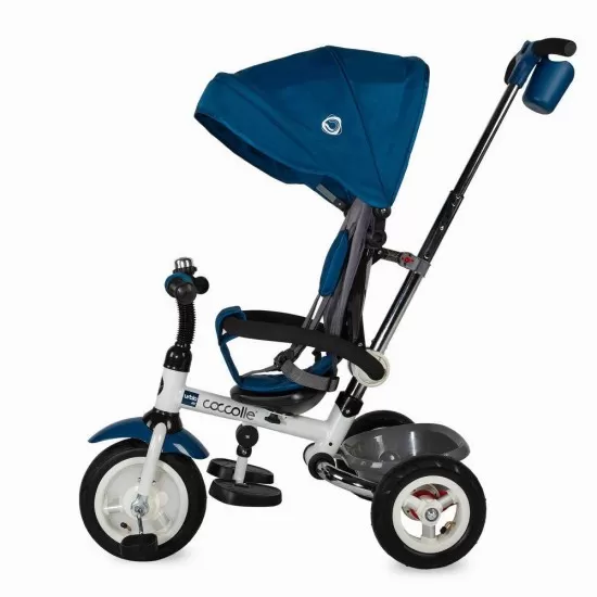 Tricicleta copii Coccolle Urbio Air Albastru Tricicleta copii Coccolle Urbio Air Albastru