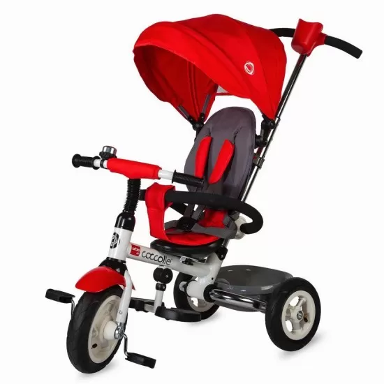 Tricicleta copii Coccolle Urbio Air Rosu Tricicleta copii Coccolle Urbio Air Rosu