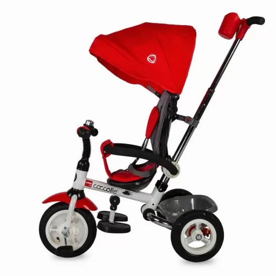 Tricicleta copii Coccolle Urbio Air Rosu Tricicleta copii Coccolle Urbio Air Rosu
